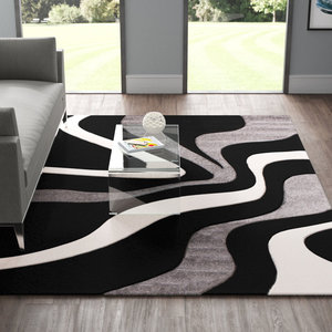 Tapis et carpettes tuftés à la main très demandés, grands tapis modernes pour salon, tapis abstraits, tapis de luxe lavables pour la maison - Product Image 1