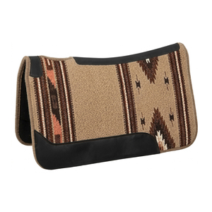 Indian Manufacturer Lightweight Cotton Genuine Leather Saddle Pads Plain Dyed for <b>Men</b> Competition Use - Product Image 6