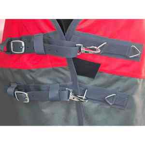 Couverture d'équitation pour cavalier professionnel, design anatomique ajusté, sous-couche antidérapante, rembourrage doux, coussin de soulagement de la pression. - Product Image 5