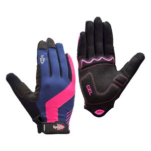 Gants de cyclisme noirs à doigts entiers, respirants, antidérapants, avec paume en gel, pour le vélo et les sports de plein air - Product Image 2