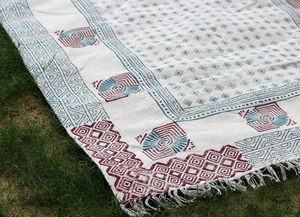 Alfombra Delgada de Tejido Plano, Estilo Bohemio Geométrico, Hecha a Mano, Antideslizante, Ecológica y Lavable, para Decoración de Interiores del Hogar - Product Image 4