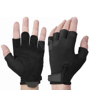 Gants de musculation professionnels avec sangle de poignet longue, antidérapants, durables, personnalisés pour hommes, pour la musculation et la salle de sport - Product Image 6