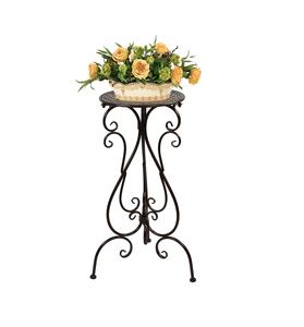 Support de jardinière en fer pour extérieur, design tendance, avec finition résistante aux intempéries, adapté à une utilisation à long terme dans les espaces ouverts - Product Image 6