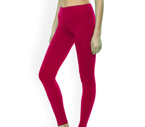 Leggings de sport pour femmes, taille haute, rouge, extensibles, respirants, pour fitness, yoga, course à pied, entraînement en salle de sport - Product Image 2