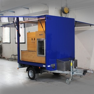 Vente en gros : Remorque de cuisine mobile de qualité supérieure, très demandée, avec équipement de cuisine, châssis en aluminium et suivi GPS - Product Image 1