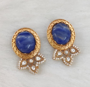 Premium Quality <b>Beautiful</b> <b>Earrings</b> Minimal Wear Suits Both Ethnic And Western Wear Perfect For Party Wear, Office Wear - Product Image 2