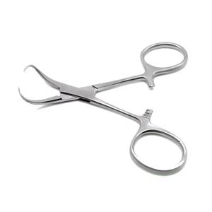 Backhaus Forceps à serviettes manuel 90mm 17-251-190 Instrument de drapage de précision en acier inoxydable chirurgical Hermann Meditech Série Pro - Product Image 4