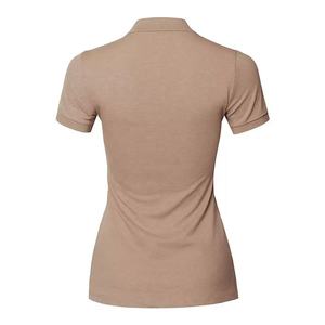 เสื้อผ้าฝ้ายผู้หญิง แขนสั้น สวมใส่สบายๆ สำหรับกิจกรรมกลางแจ้ง สตรีทแวร์ ระบายอากาศได้ดี  รับสั่งทำ  งานปักซิลค์สกรีน - Product Image 3