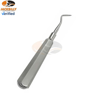เครื่องมือถอนฟัน JACKBILLY Heibrink Root Tip Pick 2 แบบด้ามจับขนาดใหญ่ ทำจากสแตนเลสคุณภาพสูง ใช้งานด้วยมือ รับประกัน 5 ปี - Product Image 2
