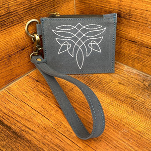 Porte-monnaie en cuir suédé véritable Porte-monnaie Boot Stich Porte-monnaie Petite nouveauté à la mode Offre Spéciale Bracelet Porte-monnaie unisexe - Product Image 4