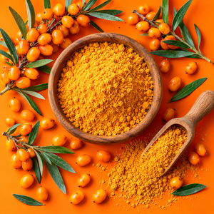 Polvo de Espino Amarillo, Polvo de Fruta Pura con Textura Suave, Apto para Fabricantes de Alimentos, Empresas de Bebidas y Compradores al por Mayor - Product Image 6