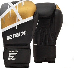 Gants de boxe d'entraînement en cuir PU de qualité supérieure, protection UV, fermeture auto-agrippante pour MMA, fitness, entraînement au sac, sparring, usage intensif en salle de sport - Product Image 6