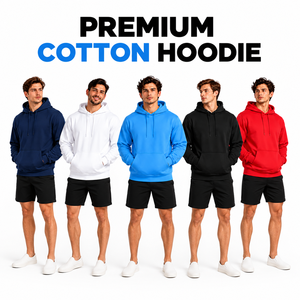 Sweat-shirt à capuche en molleton de coton personnalisé avec impression en relief pour hommes, vente en gros - Product Image 3