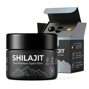 OEM/ODM Shilajit Resin with 82% Fulvic Acid & Trace Minerals Pure Himalayan Shilajit Resin for Natural Energy & Vitality Booster - Product Image 1