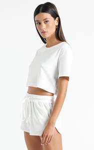 Conjunto de Pantalones Cortos Casuales de Color Sólido a la Moda para Mujer, Elegante Traje de Dos Piezas para Verano, Conjunto de Ropa Femenina con Pantalones Cortos - Product Image 2