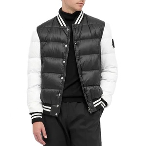 Blouson Bomber Homme Personnalisé à Prix Abordable, Logo Avant, Imperméable, Coupe-Vent, Hiver, Matelassé, à Capuche, Réversible, Écologique - Product Image 5