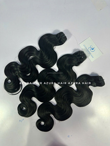 Extensiones de Cabello Natural Azura Hair, Cabello Humano Virgen Vietnamita al Por Mayor, Doble Trama, Ondulado Profundo, Súper Ondulado - Product Image 5