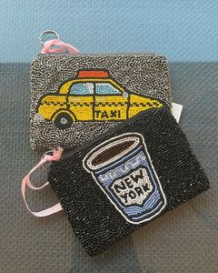 Trendy Handmade Beaded Coin Pouch <b>Cute</b> Mini <b>Purse</b> for Women And Girls At Best Price - Product Image 1