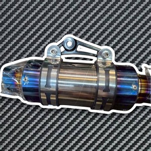 KAO Titanium Racing Muffler for Motorcycle Taiwan Supplier - Product Image 4