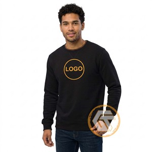 เสื้อสเวตเชิ้ตคอกลมปักลายผ้าฟลีซคอตตอน 100% แบบกำหนดเองได้ คุณภาพสูง สำหรับพี่น้องสมาคมกรีกฟี ผู้ชาย ทรงปกติ - Product Image 1