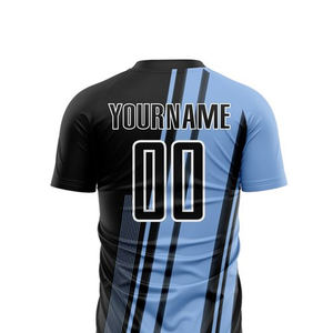 Maillots de football à manches courtes imprimés, légers et respirants, de haute qualité, en polyester, ensemble uniforme de football - Product Image 6