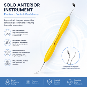 Espátula Dental de Silicona LM Arte Solo Anterior, Instrumento Compuesto para Restauración Dental, Punta Antiadherente, Herramienta Manual Reutilizable - Product Image 2