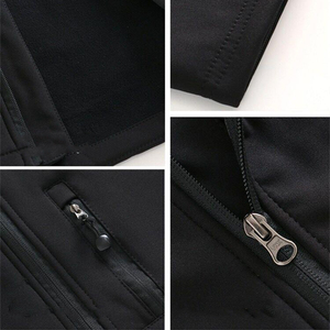 Fashion Work Wear <b>Jackets</b> <b>Winter</b> Casual Softshell <b>Jacket</b> Camp Hiking Outdoor <b>Waterproof</b> Custom <b>Men</b> Women Unisex Fleece <b>Jacket</b> - Product Image 5