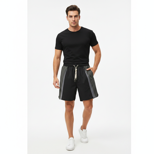 Solid Men's Board Shorts Woven Quick Dry Breathable Drawstring Mid Waist Casual Eco-Friendly <b>Waterproof</b> Polyester/Nylon - Product Image 2
