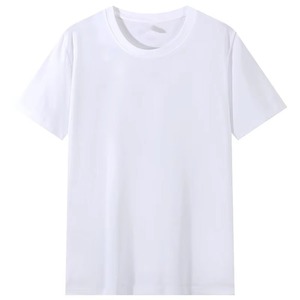 T-shirt unisexe pour enfants 100 % polyester, impression de logo personnalisée, coupe ample, style sportif, écologique, design vierge pour garçons et filles - Product Image 3