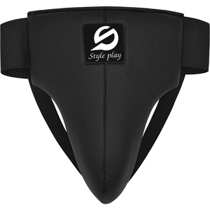 Protector Inguinal de Piel Sintética PU de Alta Calidad para Hombre, Fabricado Profesionalmente, Transpirable y Ecológico para Sparring y Entrenamiento - Product Image 1