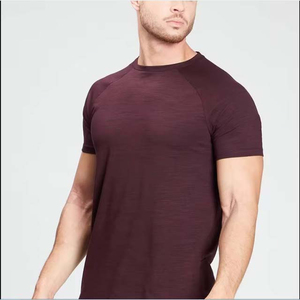 T-shirt uni orange oversize pour homme, style streetwear, en coton respirant, col rond, manches courtes, décontracté, t-shirt uni pour homme - Product Image 1
