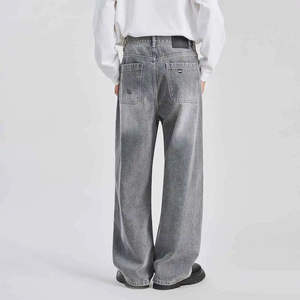 Jeans de Mezclilla para Hombre, Corte Slim, Lavados y Desgastados, Estilo Baggy, Cómodos, Casuales, Diseño Personalizado, Calidad Premium - Product Image 2