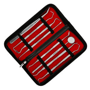 Instruments dentaires en acier inoxydable pour le nettoyage et le remplissage des dents, outils dentaires pour les soins bucco-dentaires, le détartrage et les procédures restauratives - Product Image 6