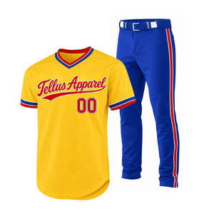 Uniforme de baseball de qualité supérieure, design unique, uniforme de baseball de la meilleure qualité - Product Image 1