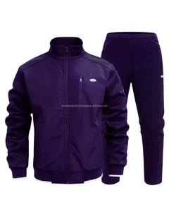 Fabricant de survêtements en vrac Ensemble 2 pièces Costume de gymnastique pour hommes Vêtements de sport imprimés personnalisés Jogger Veste Pantalon Vente en gros Survêtement - Product Image 6