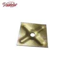 Plaque de fixation pour coffrage en acier Vaishnav FA-1010 DIN-18216 90 KN, accessoire de construction en acier pour béton
