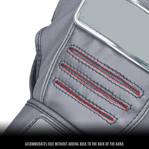 Gants de frappeur de baseball personnalisés, à doigts entiers, respirants, légers, écologiques, confortables, ambidextres, réglables, avec grip antidérapant - Product Image 3