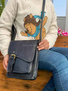 Nouvelle arrivée à la main en cuir véritable sacs à bandoulière sac à main femmes Unique concepteur en cuir véritable décontracté vente chaude sacs à bandoulière - Product Image 2