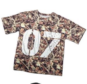 Camisetas para Hombre con Estampado Completo, Diseño Camuflaje 07, Estilo Urbano Oversize, Mezcla de Algodón, Producción Personalizada OEM al por Mayor - Product Image 1