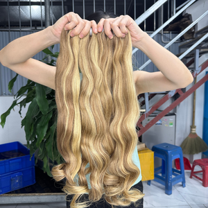 Venta al por mayor Super doble dibujado Raw proveedor de cabello vietnamita, hueso recto trama extensión de cabello humano, cutícula alineada trama del pelo - Product Image 5