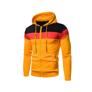 Mens Stylish Zipper Hoodies Luxury Heavyweight <b>Zip</b> Hoodie Premium Cotton Blend Everyday Wear OEM ODM Production - Product Image 1