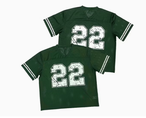 Maillot de football américain personnalisé en mesh respirant, imprimé par sublimation, pas cher - Product Image 1