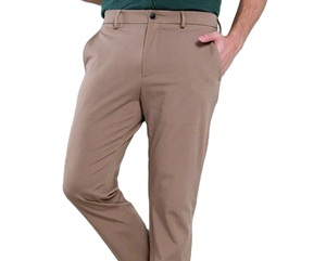Pantalones chinos para hombre de primera calidad, muy vendidos, ecológicos, transpirables, para golf y deportes, corte ajustado. - Product Image 4