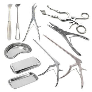 Juego de Instrumentos Quirúrgicos Ortopédicos para Columna Vertebral, de Acero Inoxidable, Manual, para Laminectomía Lumbar y Cirugía Neuroespinal, Juego de 9 Piezas - Product Image 1