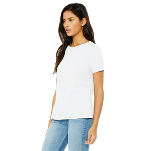 Camiseta de Alta Calidad 100% Algodón para Mujer, Camiseta Corta de Manga Corta para Mujer, Talla Grande - Product Image 5