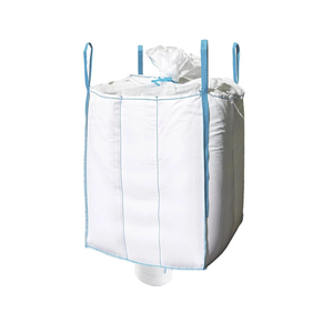 FIBC Bags <b>Top</b> Filling Spout and Bottom Discharge Spout Convenient for Machine <b>Loading</b> Ton Bags All Virgin PP Woven Bags - Product Image 1
