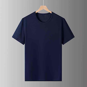 เสื้อยืดคอกลมแขนสั้นคุณภาพสูงสำหรับผู้ชาย เสื้อเชิ้ตแขนสั้นสำหรับฤดูร้อน น้ำหนักเบา - Product Image 2