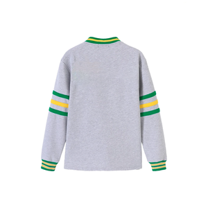 Custom Logo Embroidered Women Varsity <b>Cardigan</b> <b>Sweater</b> Wool Knit Letterman College Streetwear Fashion Button-Up <b>Cardigans</b> ODM - Product Image 5