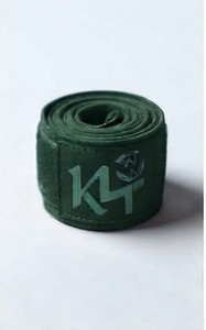 Support de poignet réglable en cachemire vert avec fermeture auto-agrippante, protection professionnelle légère pour la musculation, unisexe, pour la paume de la main - Product Image 2