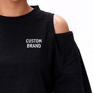T-shirts courts pour femmes en coton, style tendance, dernière collection, vente chaude, vêtements pour femmes - Product Image 5
